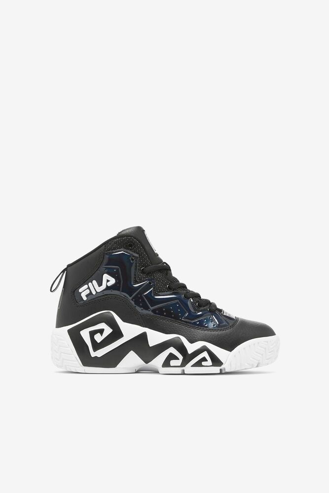 Fila Mb Night Walk Trainers Black/White - Kids - 28036VGUJ